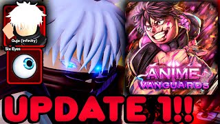 3 Codes 13 NOVAS UNITS ELEMENTOS TORNEIO NOVO STORY E MAIS UPDATE 1 NO ANIME VANGUARDS [upl. by Yclek228]