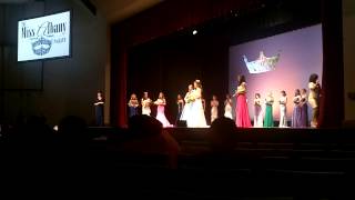 Miss Albany Pageant Final Results and Crowning Moment [upl. by Welcy]