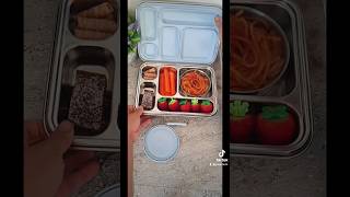 quick amp easy packed lunch for a busy day lunchbox quickandeasy kidslunch schoollife kidsbento [upl. by Gala750]