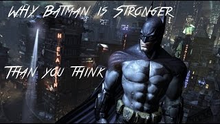 How Strong Is Batman [upl. by Niwrad]