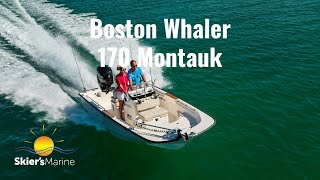 2023 Boston Whaler 170 Montauk Walkthrough [upl. by Iaoh142]