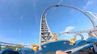 Karacho at Tripsdrill Front Row OnRide POV No Copyright 4K60  October 2024 [upl. by Giff]