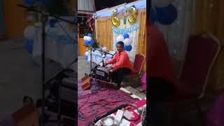 Jairam Dindial singing at a 63rd Birthday party [upl. by Brigham]