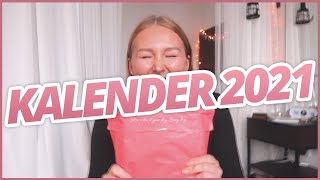 MIN KALENDER 2021  från beställning till unboxing [upl. by Agathy]