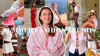 SUMMER FASHION TRENDS 2024  what to wear this summer [upl. by Ahsats]