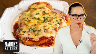 My BEST Chicken Parmigiana Recipe 💥  CookWithMe  Marions Kitchen [upl. by Reklaw120]