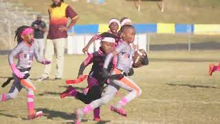 THE MOST ANTICIPATED FLAG GAME HORSEPOWER BRONCOS VS INIDIANS BURG ayf flagfootball [upl. by Schmitt]