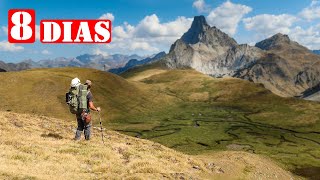 8 Días De Autosuficiencia Por La Montaña  Vivac en Pirineos [upl. by Sukin765]