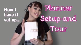 Planner Setup Daytimer Malibu w Franklin Covey Inserts [upl. by Cairistiona852]