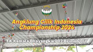 Angklung Cilik Indonesia Championship 2024 TK Kemala Bhayangkari 02 Brimob DIY [upl. by Oner719]