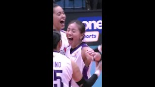 Des Cheng SCORES FIRST POINT AFTER INJURY vs Galeries Tower 😮  202425 PVL ALLFILIPINO CONFERENCE [upl. by Lah]