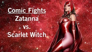 Comic Fights Zatanna vs Scarlet Witch [upl. by Vander683]