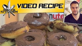 Nutella Chocolate Chip Donuts [upl. by Ocram473]