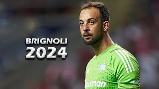 ALBERTO BRIGNOLI  Amazing Saves amp Reflexes  2024  Panathinaikos FC HD [upl. by Mure864]