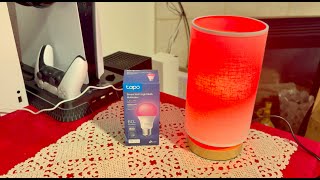 TPLink Tapo Smart WiFi Multicolor Light Bulb Setup and Overview [upl. by Selwyn]