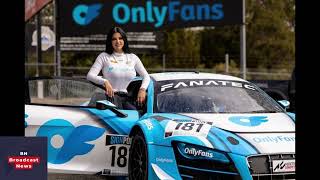 RENEES RETURN Renee Gracie makes nightmare racing return in OnlyFans car after taking break to post [upl. by Eidob]