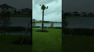 Estero Florida on October 9 2024 hurricane hurricanemilton footage [upl. by Ehctav]