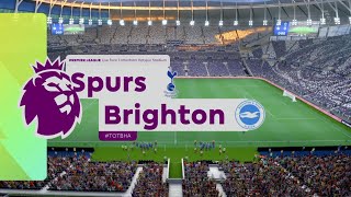 SPURS VS BRIGHTON ENGLISH PREMIER LEAGUE LIVE MATCH PS4 FULL GAME PLAY  FC 24 [upl. by Cote]