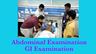 Abdominal Examination  GI Examination  Clinical Examination [upl. by Elfont]