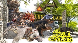 Lost Island ALL Unique Creature Locations Guide [upl. by Dove]