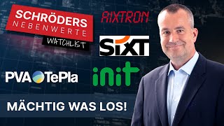 Aixtron PVA TePla Sixt Init  Schröders NebenwerteWatchlist [upl. by Siclari]