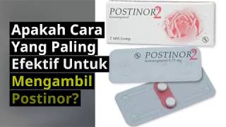 Apakah Cara Yang Paling Efektif Untuk Mengambil Postinor [upl. by Elleryt177]