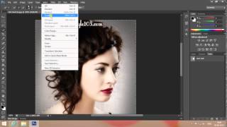 How to cut hair photoshop malayalam [upl. by Nessim]