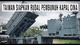 TAIWAN ARAHKAN MONCONG RUDAL ANTI KAPAL KE ARAH KAPAL CHINA [upl. by Ahsennod907]