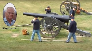 Firing the 30pounder rifled Parrott cannon Fort Pulaski GA [upl. by Horan]