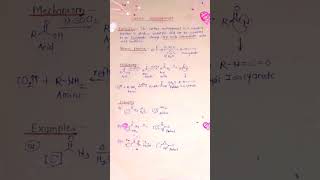 Curtius rearrangement organicchemistry chemistry reaction 12thchemistry music motivation [upl. by Lenz]