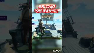 Fortnite Jack Sparrow Guide Ship in a Bottle Weapon Quest Completed amp Structure Destruction Tutorial [upl. by Ennayhc548]