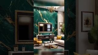 Latest Modern Living room wall tiles design ideas 2024 viral shorts trending [upl. by Nivled]