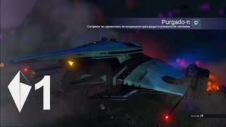 No Man´s Sky  1 Mi base y buscando naves centinelas [upl. by Cyrill]