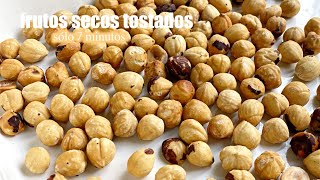 Cómo hacer FRUTOS SECOS Tostados Crujientes y deliciosos [upl. by Mattie]