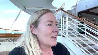 Ultimate World Cruise Day 48  I am officially tired of the food [upl. by Dlanger]