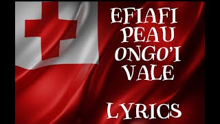 EFIAFI PEAU ONGO’I VALE LYRICS [upl. by Treharne911]