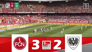 1 FC Nürnberg gegen Preußen Münster 32  2 Bundesliga 202425  Spielen Höhepunkte [upl. by Naarah]