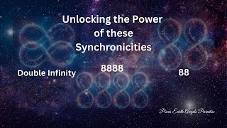 Synchronicities from the Universe  Double Infinity  88  8888 lionsgateportal 88portal infinity [upl. by Bena]