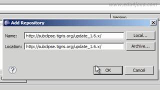 Tutorial Subversion 1 instalar subclipse eclipse plugin [upl. by Vasily751]