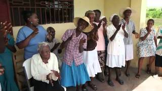 Caritas program for elderly people in Haiti [upl. by Ttesil]