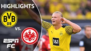 Erling Haaland DOMINATES in Borussia Dortmund’s 52 win  Bundesliga Highlights  ESPN FC [upl. by Janus]