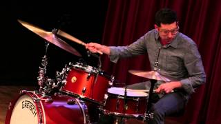 Mark Guiliana Plays Gretsch Broadkaster 20Inch Classic Jazz Kit BKJ404VSCP [upl. by Valonia]