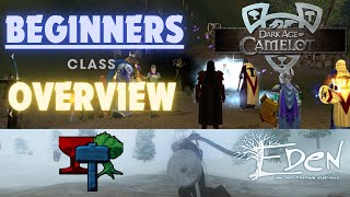 Dark Age of Camelot Returning Players and Beginners Class Overview Eden shard 2024 [upl. by Madi]