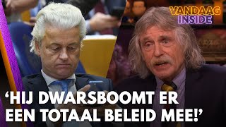 Johan kritisch op Twittergedrag Geert Wilders Hij dwarsboomt er een totaal beleid mee [upl. by Nereus607]