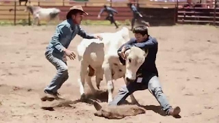 Masbate turns into ‘cowboy country’ for rodeo festival [upl. by Yanahc]