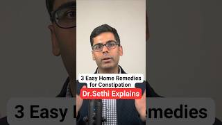 3 Easy Constipation Relief Tips  Dr Sethi health healthtips [upl. by Lindner]