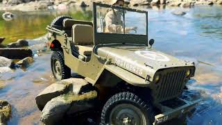 Off Road Adventure Jeep Willys MB Scale 1943 16 [upl. by Forsta]