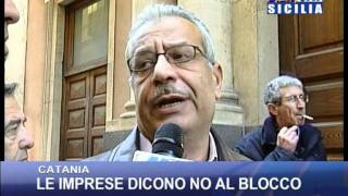 CATANIA LE IMPRESE DICONO NO AL BLOCCO [upl. by Flavia691]