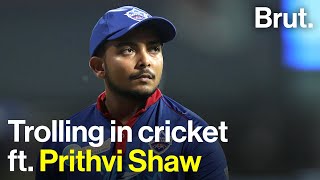 Trolling in cricket ft Prithvi Shaw [upl. by Howlyn]