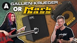 Best Bass Combo for You  Markbass or GallienKrueger [upl. by Nylasor]